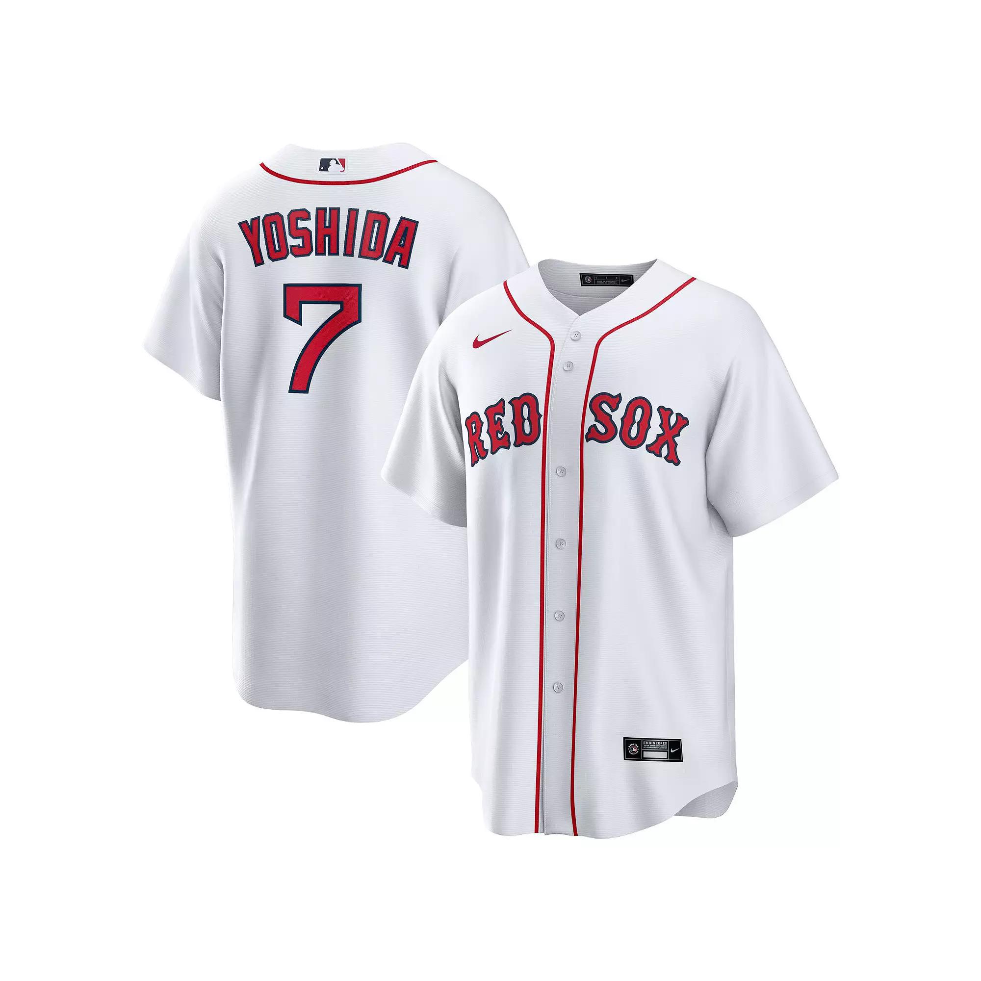 Men's Nike Masataka Yoshida White Boston Red Sox Home Official Replica Player Jersey,  Product Image