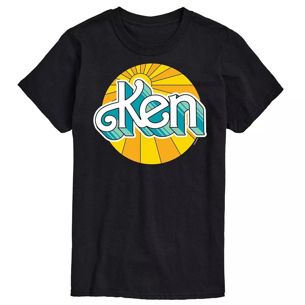 Big & Tall Barbie® Ken Sunburst Graphic Tee, Men's,  Product Image
