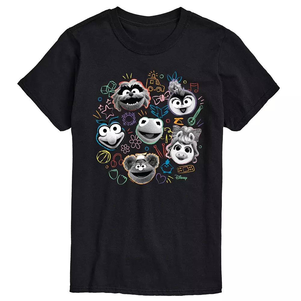 Disney's Muppet Babies Men's Faces Graphic Tee,  Product Image
