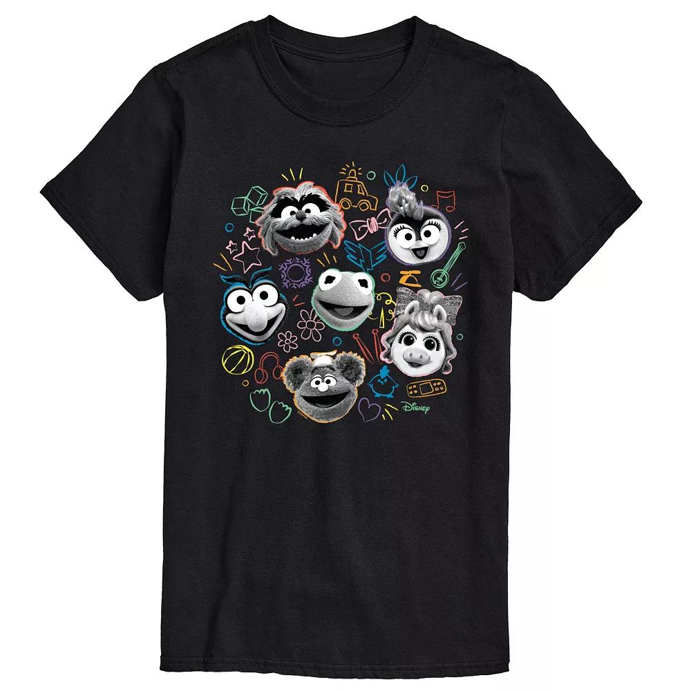 Disney's Muppet Babies Men's Faces Graphic Tee,  Product Image