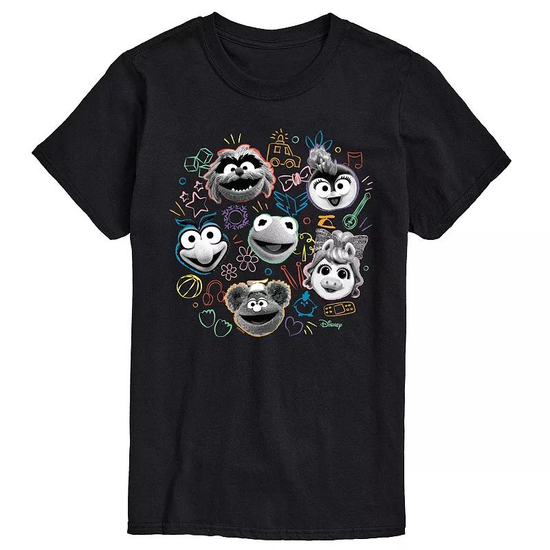 Disney's Muppet Babies Men's Faces Graphic Tee,  Product Image