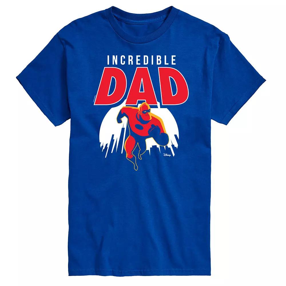 Disney's Men's The Incredibles Incredible Dad Tee,  Product Image