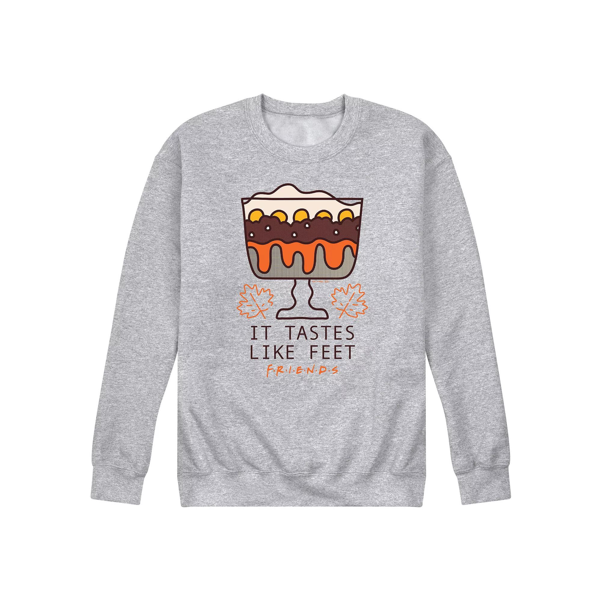 Men's Friends It Tastes Like Feet Fleece Sweatshirt,  Product Image