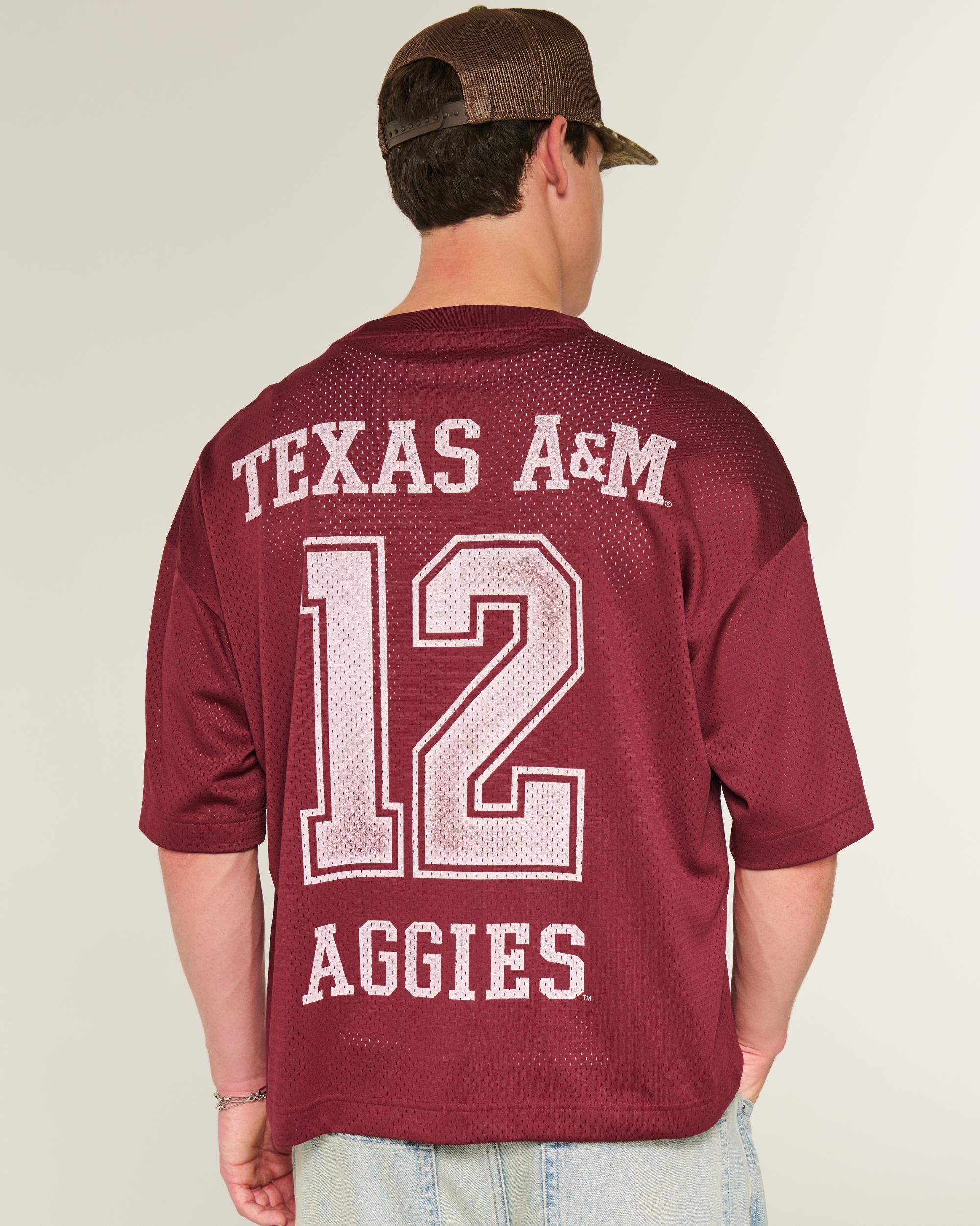 Texas A&M University Aggies Graphic Football Jersey Product Image