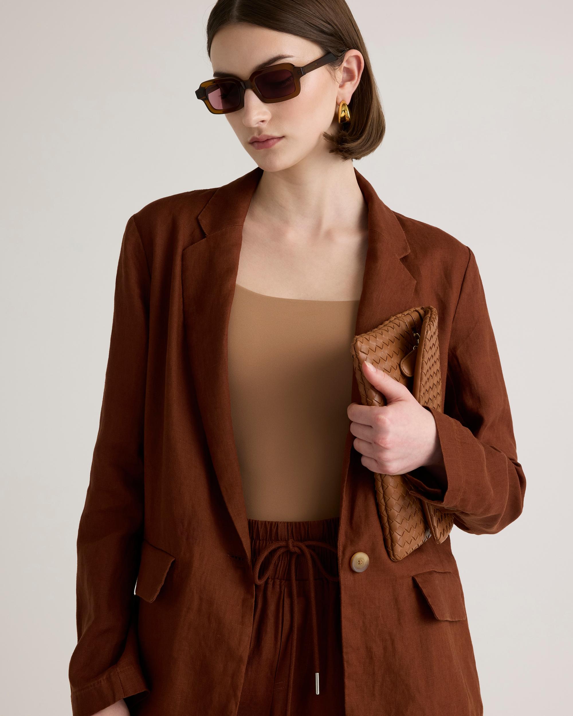 Quince | Women's 100% European Linen Blazer Size XS Product Image