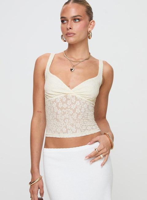 Wandella Top Cream Product Image