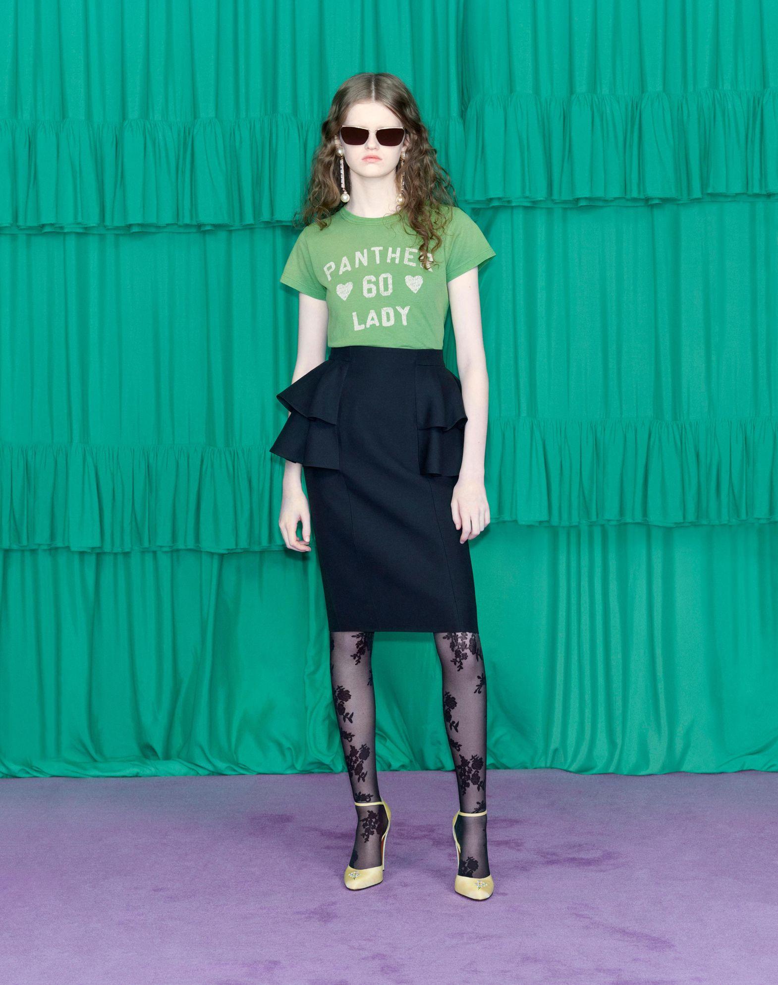 Crepe Couture Midi Skirt Product Image