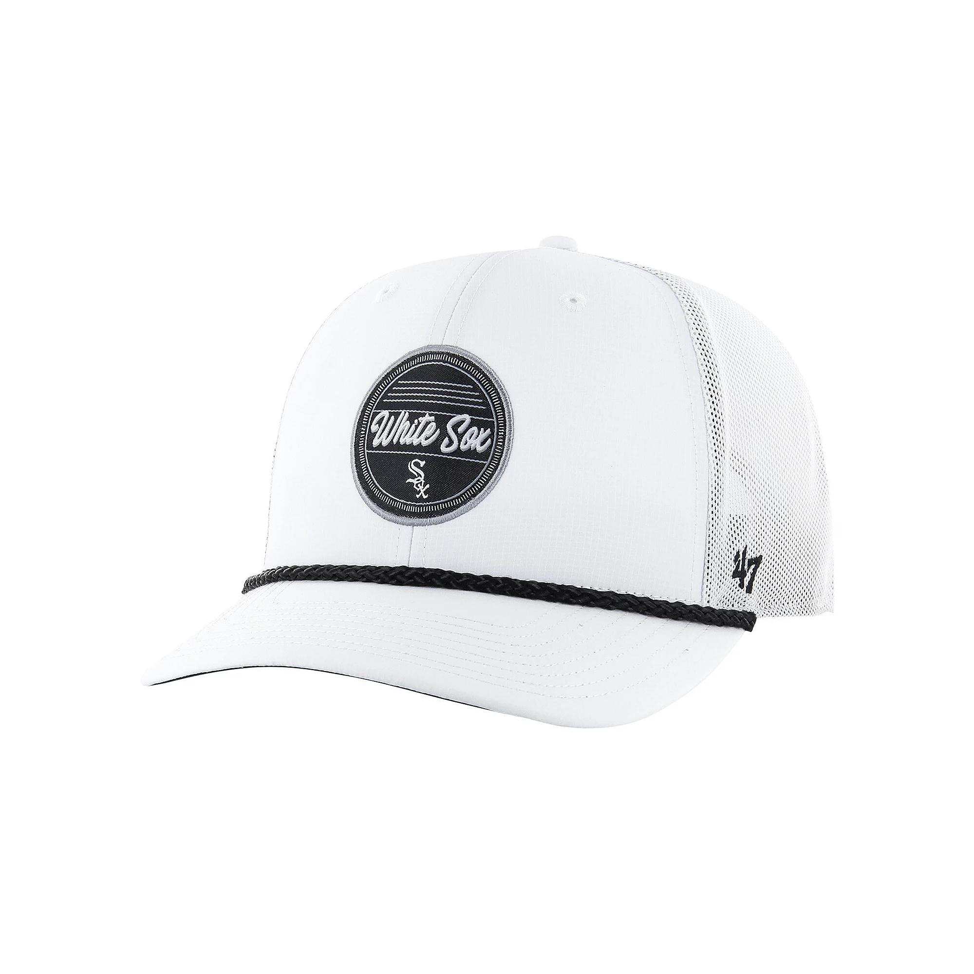 Men's '47 White Chicago White Sox Fairway Trucker Adjustable Hat Product Image