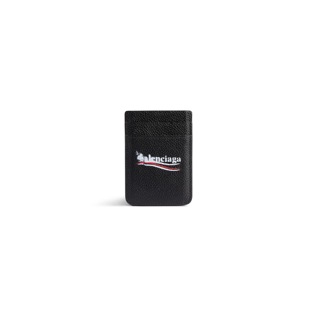Men's Cash Magnet Card Holder  in Black Product Image