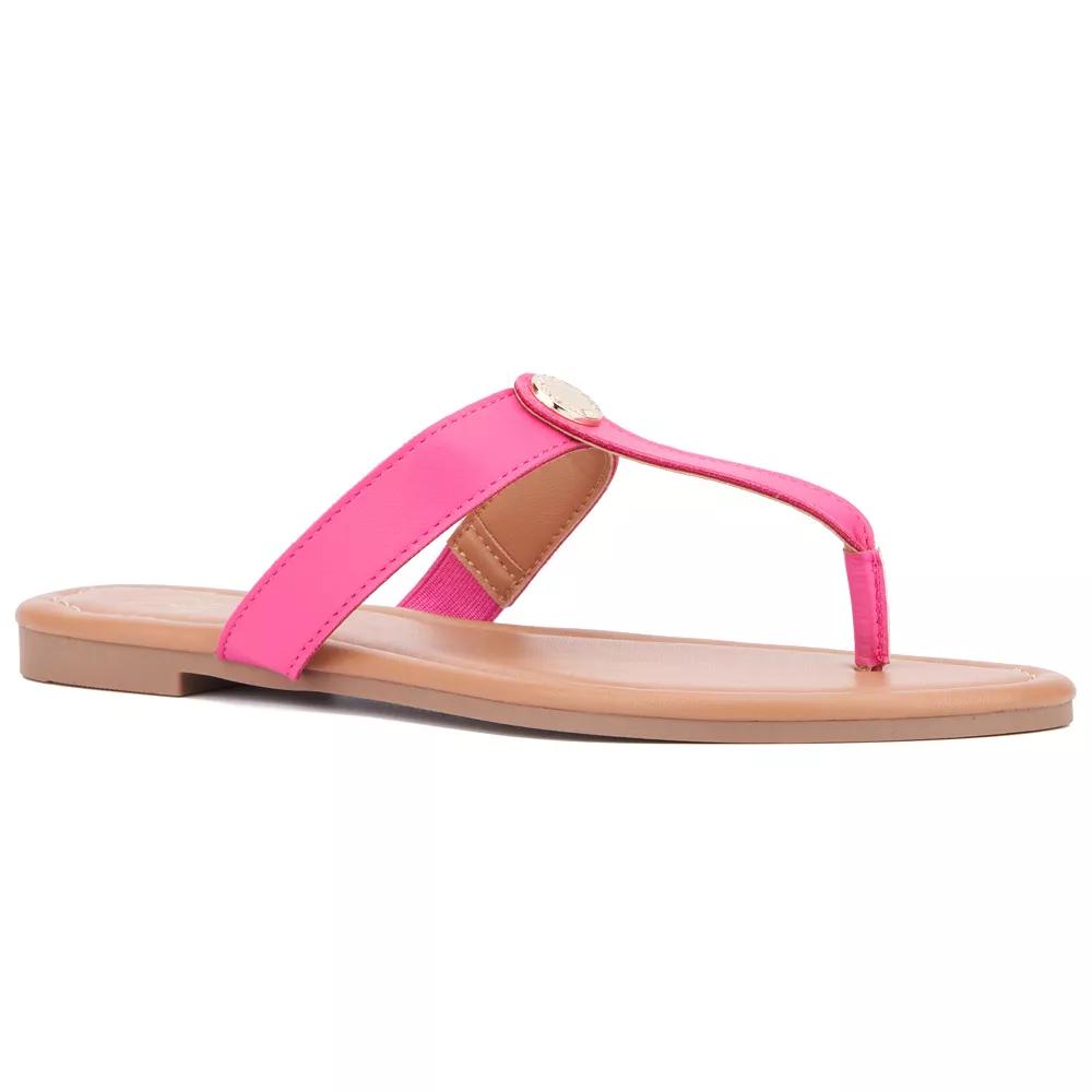 New York & Company Adonia Womens Thong Sandals Product Image