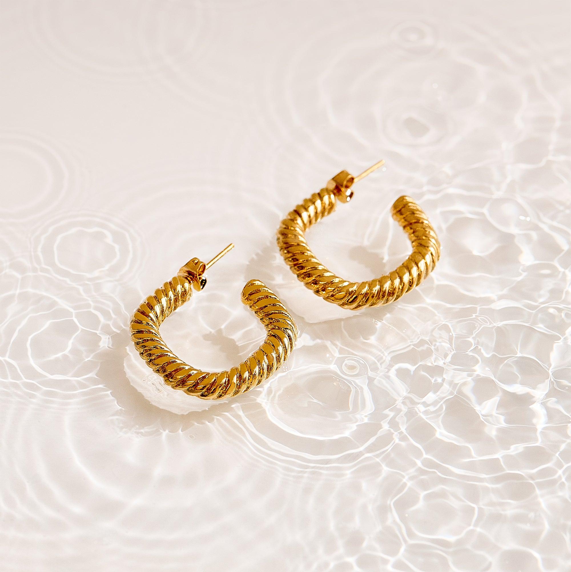 Hollywood Hoop Earrings Product Image