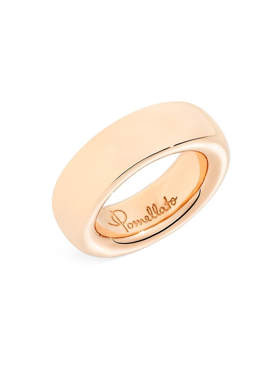 Womens Iconica 18K Rose Gold Ring Product Image