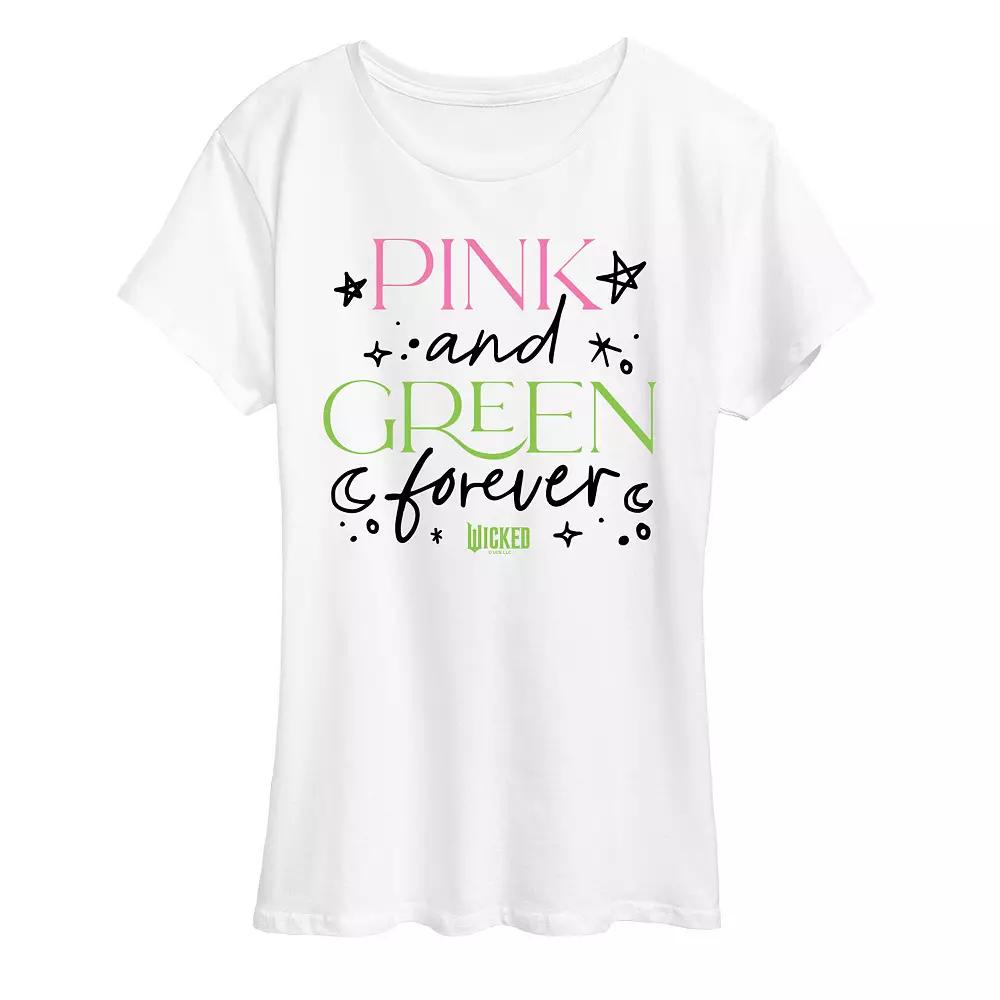 Women's Wicked Pink & Green Forever Tee,  Product Image