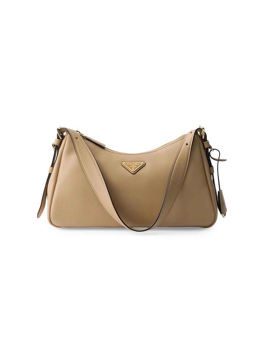 Womens Aimee Medium Leather Shoulder Bag Product Image