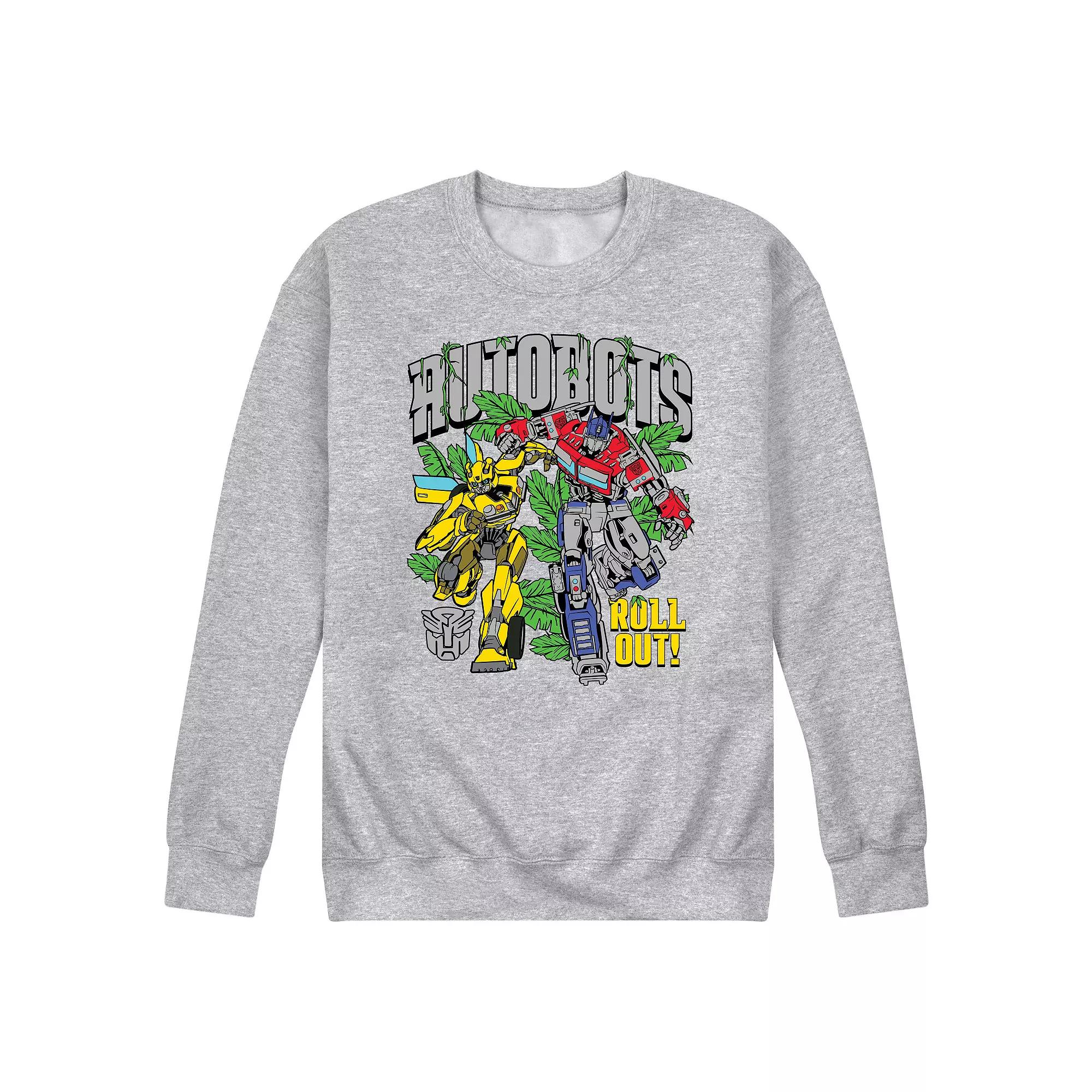 Men's Transformers Autobots Roll Out Fleece Sweatshirt,  Product Image