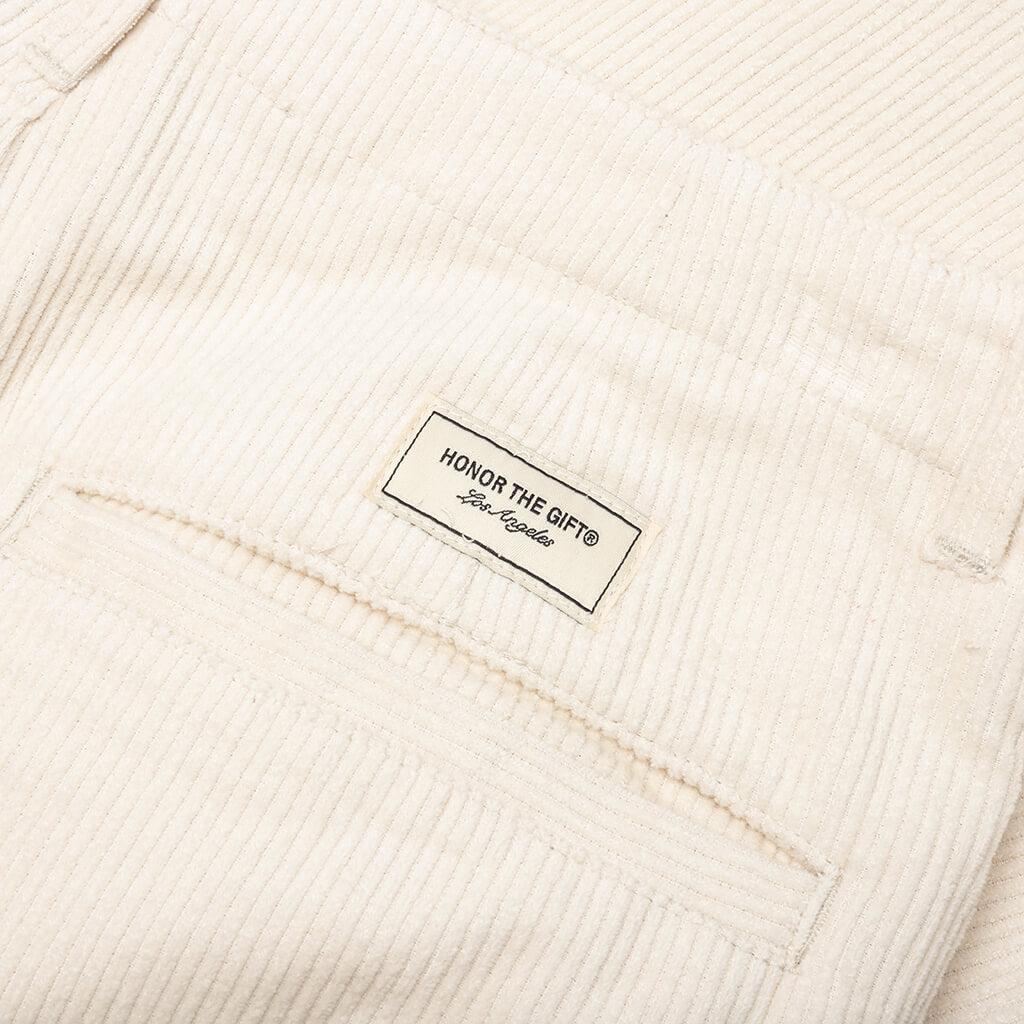 Corduroy Trouser Pant - Bone Male Product Image