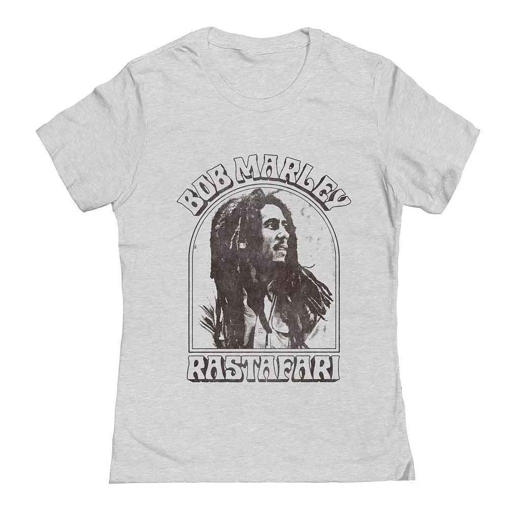 Junior's Bob Marley Rastafari Portrait Graphic Tee, Women's,  Product Image