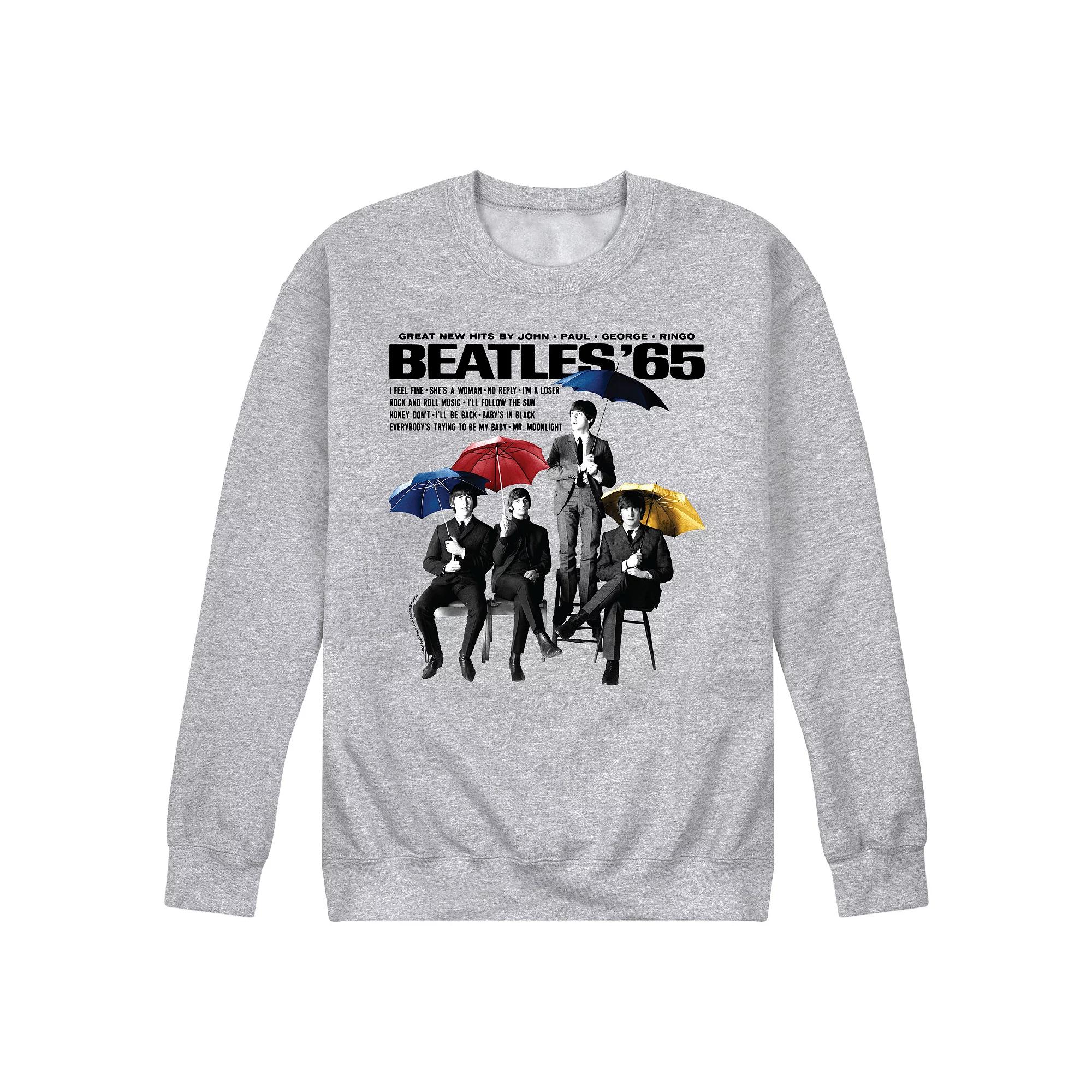 Men's The Beatles 65 Umbrellas Fleece Sweatshirt,  Product Image
