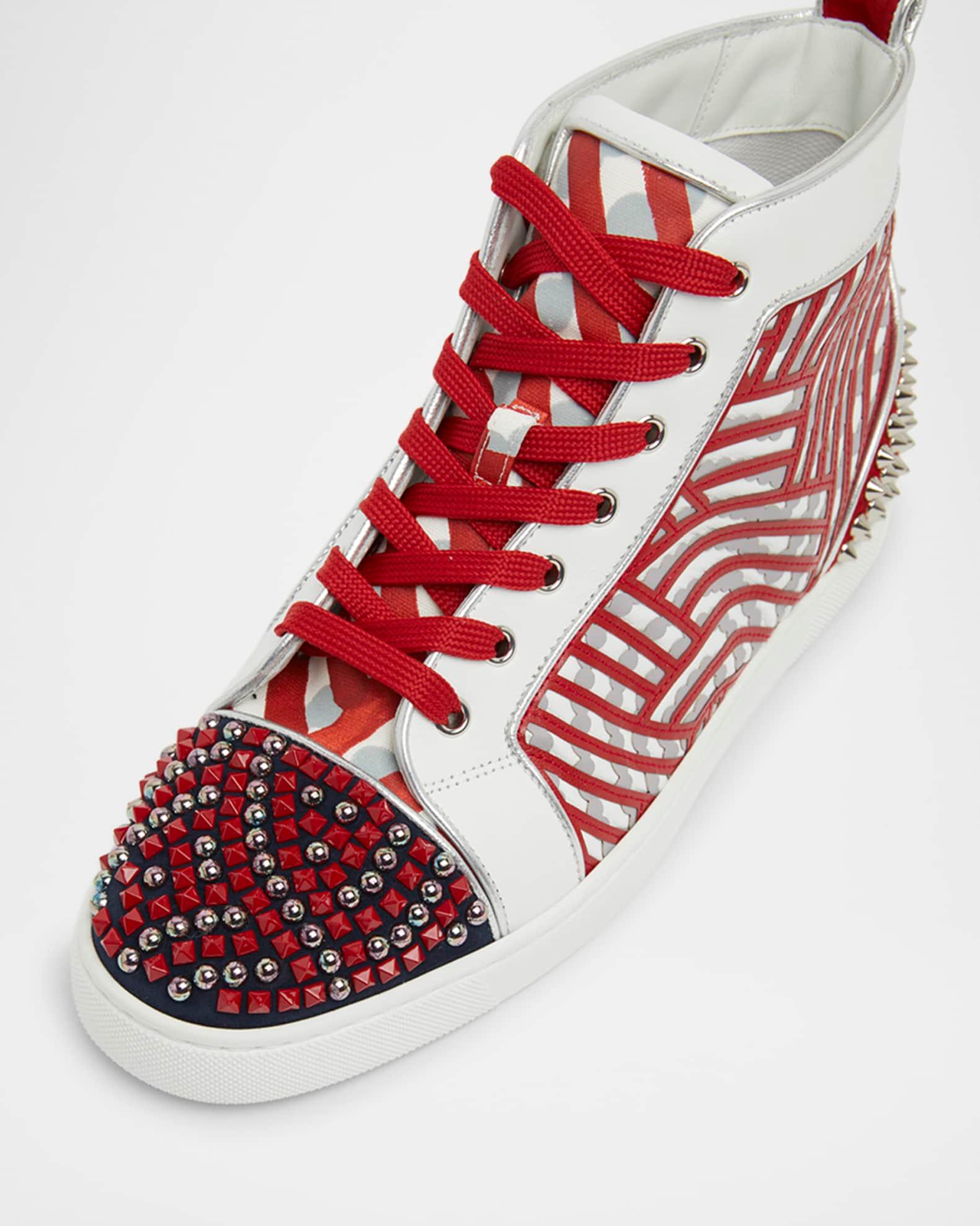 Men's Louis No Limit Gaagal High-Top Leather Sneakers Product Image