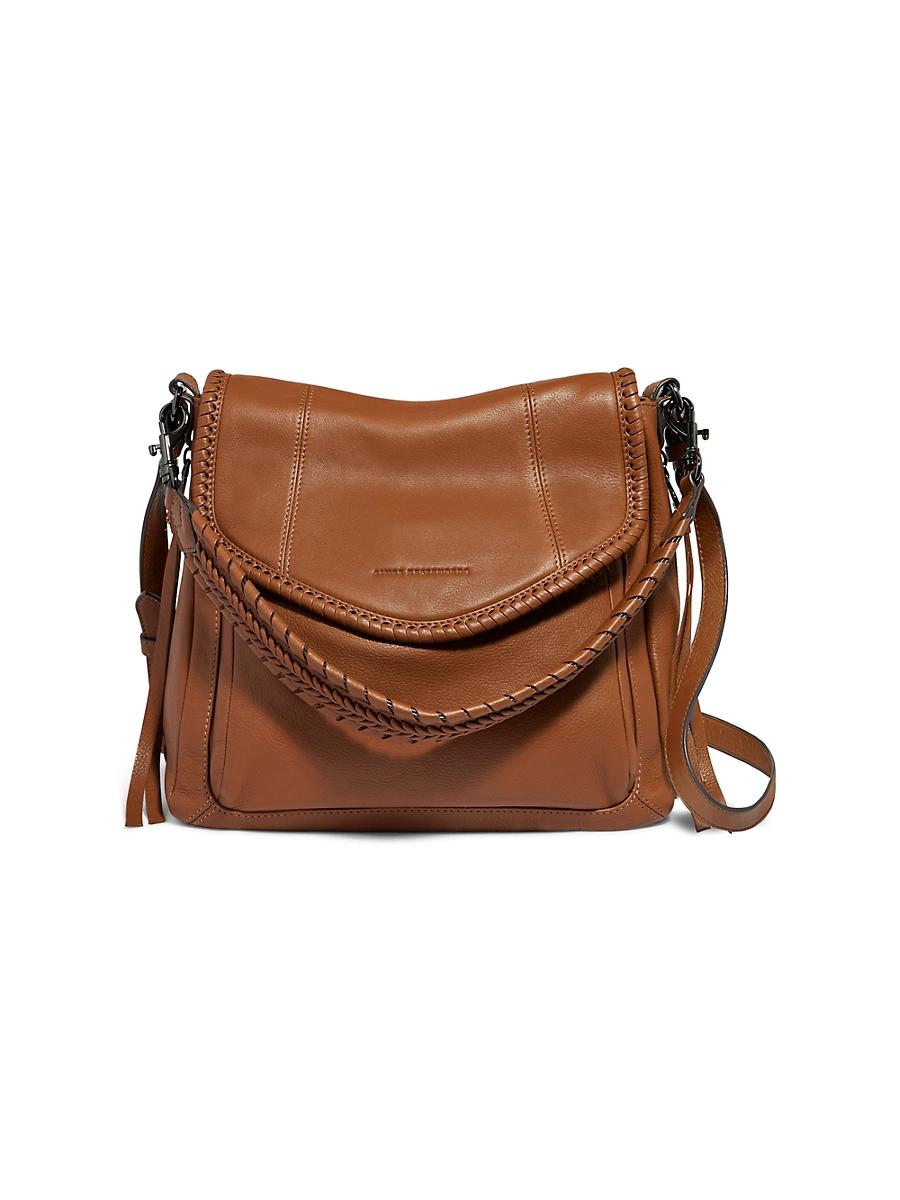 Womens All For Love Leather Zip Convertible Shoulder Bag Product Image