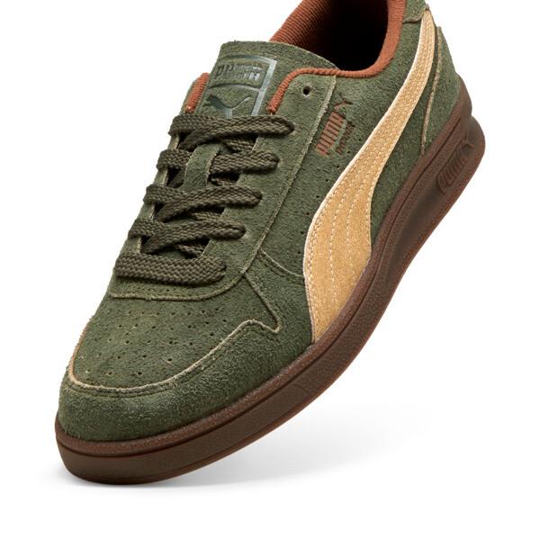 PUMA Indoor R-Suede Men's Sneakers in Dark Olive/Haute Coffee Product Image