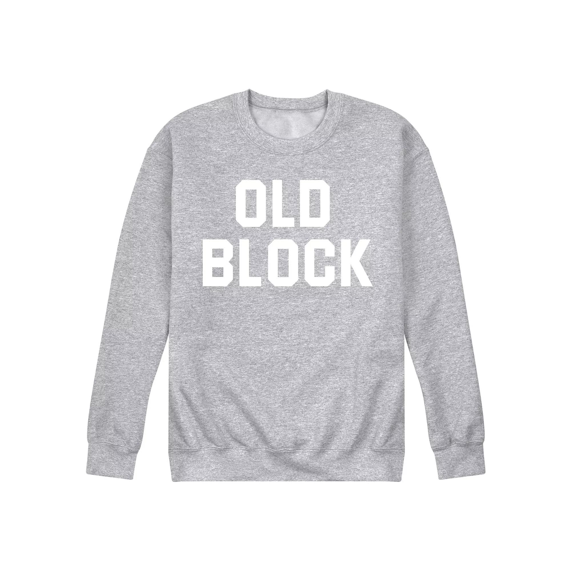 Men's Old Block Fleece Sweatshirt,  Product Image