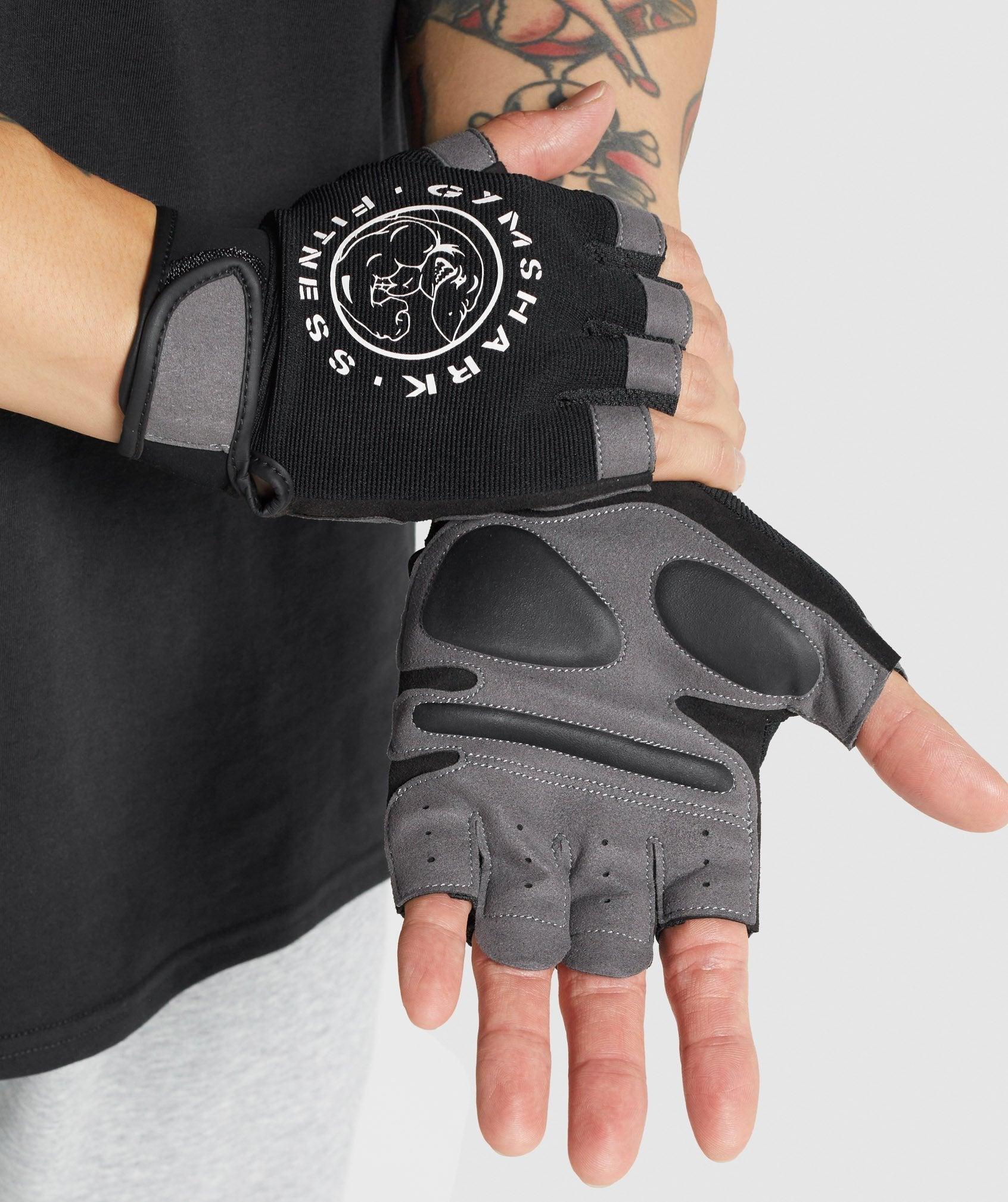 Gymshark Legacy Lifting Gloves - Black Product Image