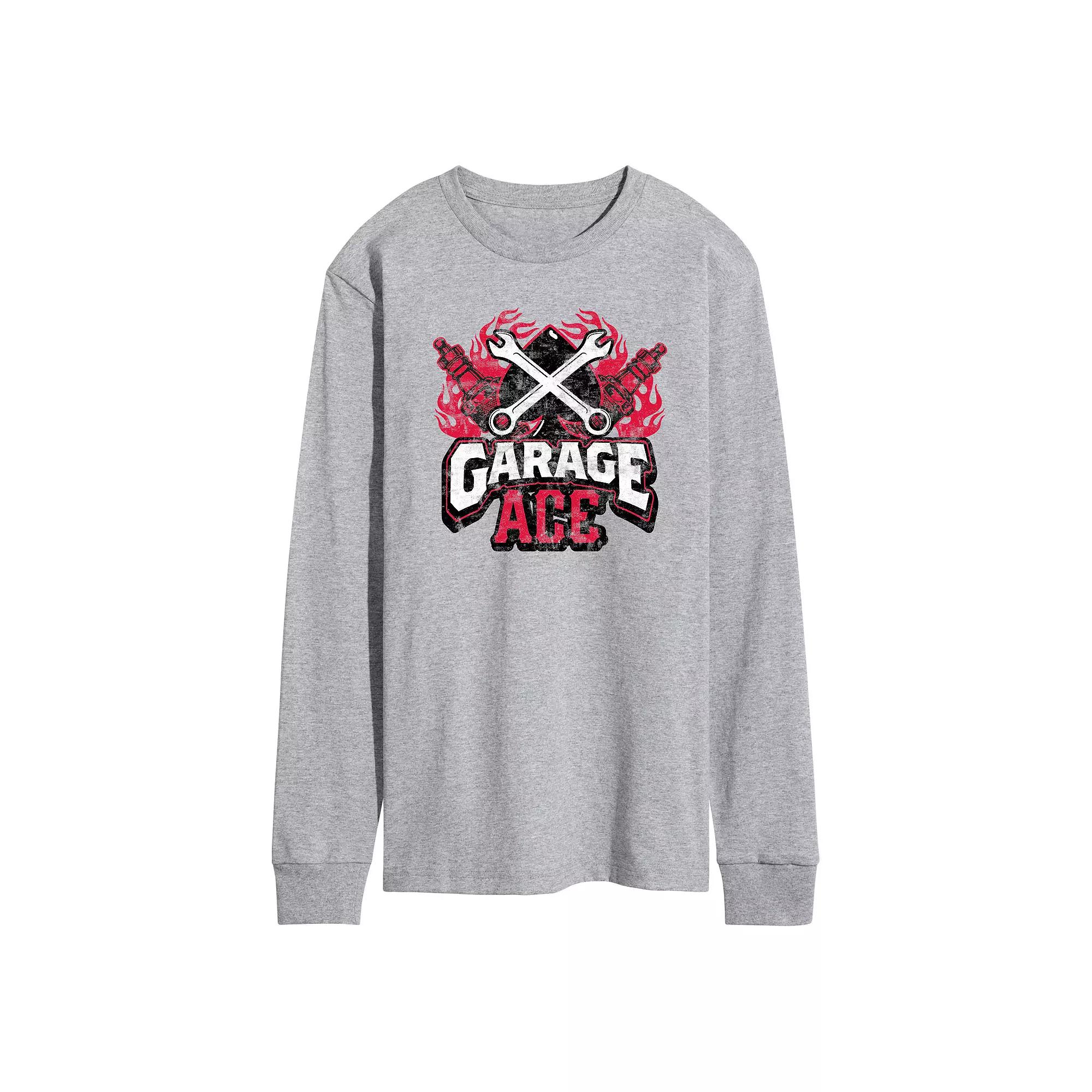 Men's Garage Ace Long Sleeve Tee,  Product Image