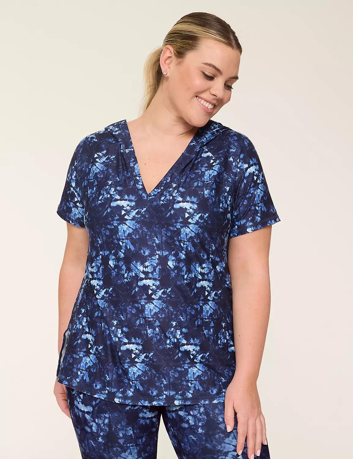 LIVI Soft Short-Sleeve Hoodie Product Image