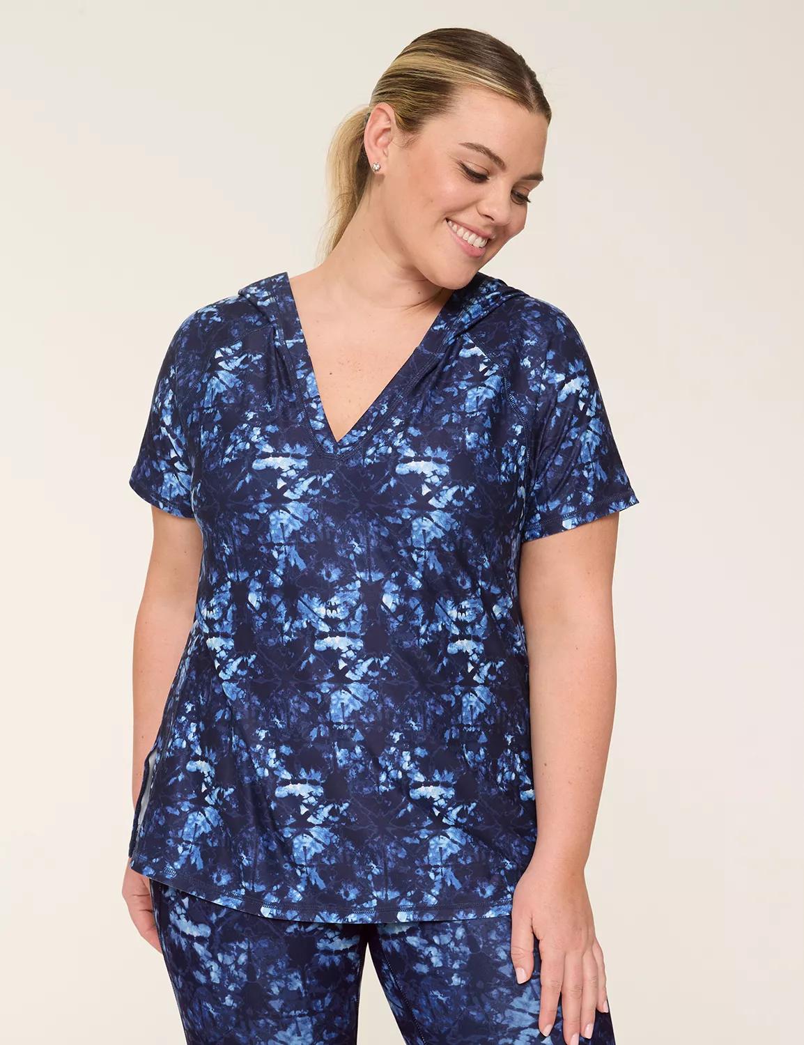 LIVI Soft Short-Sleeve Hoodie Product Image