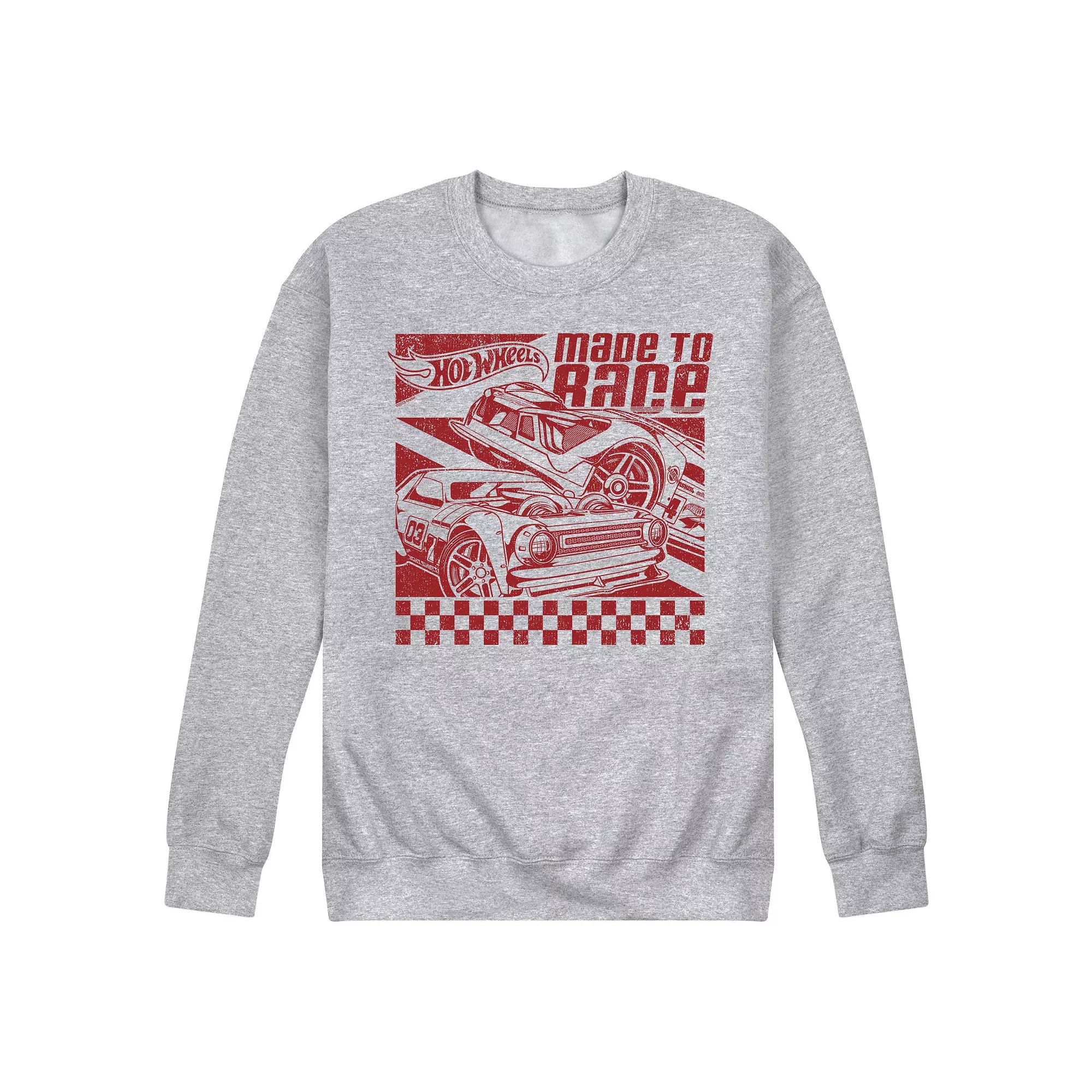 Men's Hot Wheels Made To Race Fleece Sweatshirt,  Product Image