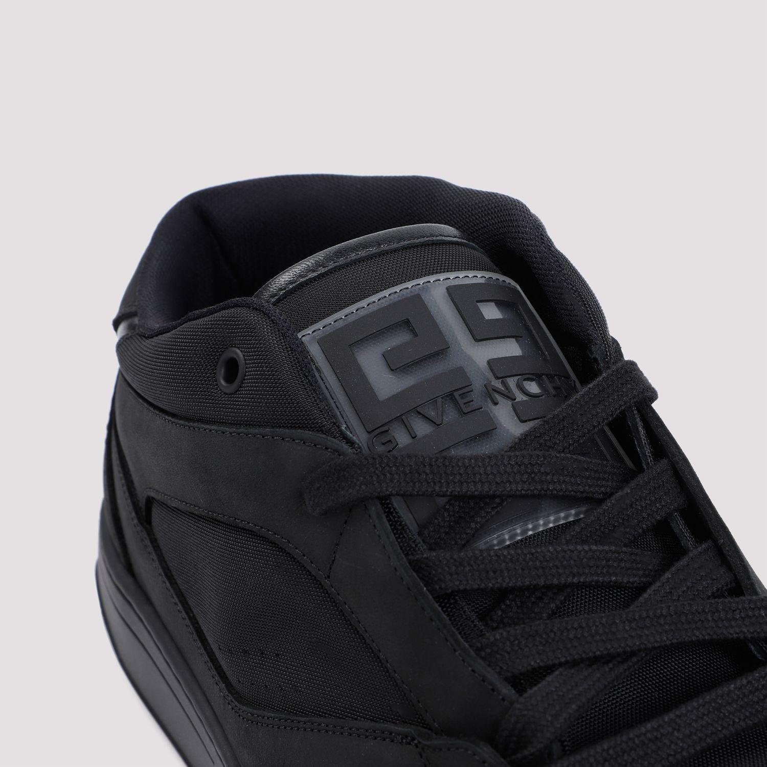 Black Skate Nubuck Sneakers Product Image
