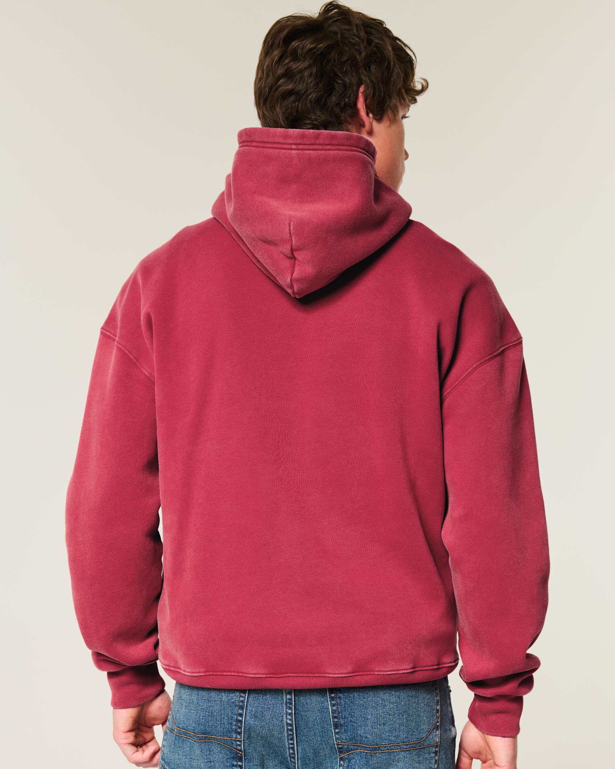 Boxy Camo Hoodie Product Image