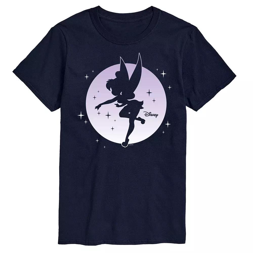 Disney's Tinker Bell Big & Tall Tink Moon Graphic Tee, Men's,  Product Image