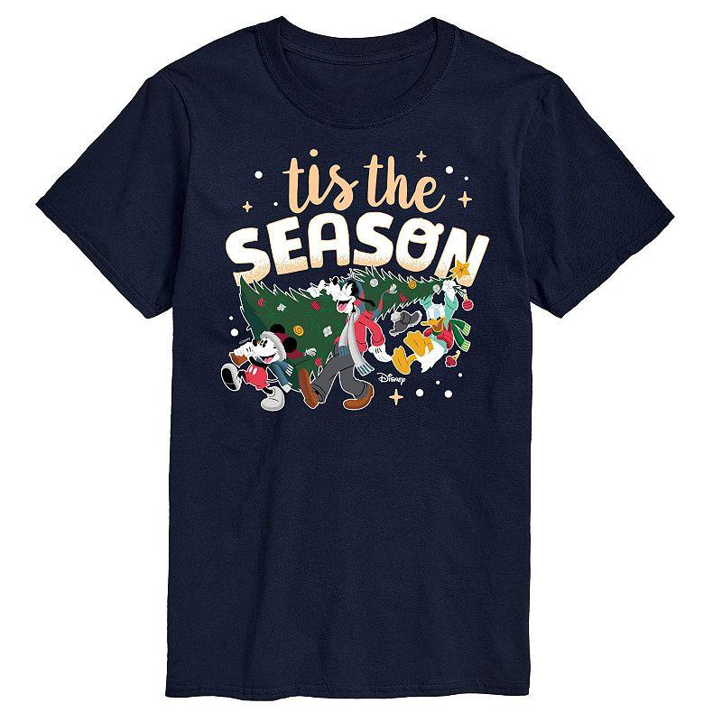 Disney's Big & Tall Tis The Season Graphic Tee, Men's,  Product Image
