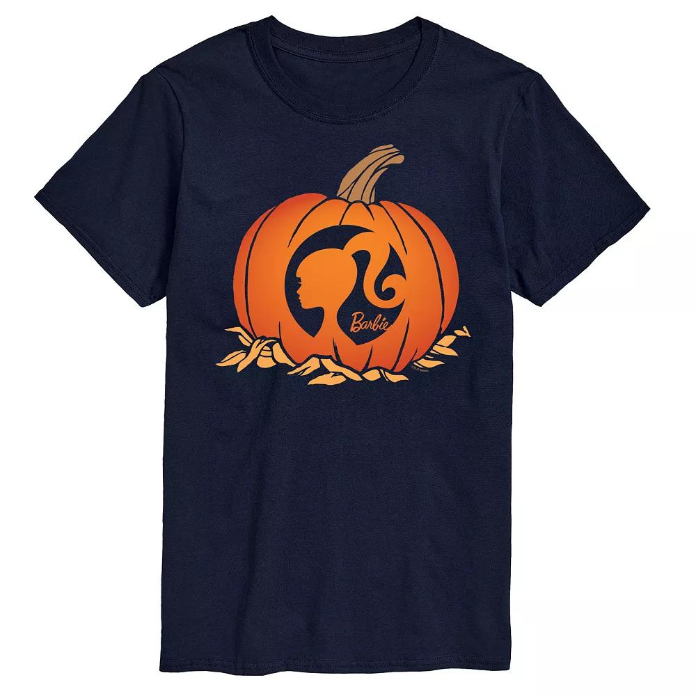 Men's Barbie Pumpkin Logo Graphic Tee,  Product Image