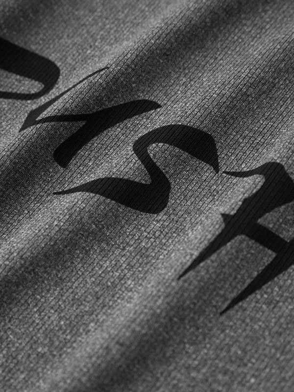 Print Ribbed Slim Long Sleeve Knit Product Image