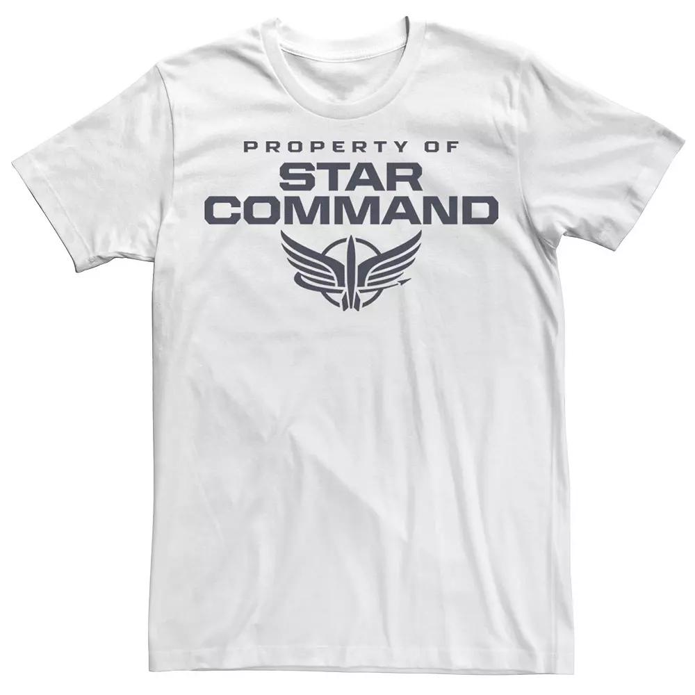 Disney / Pixar's Lightyear Men's Property Of Star Command Logo Tee,  Product Image