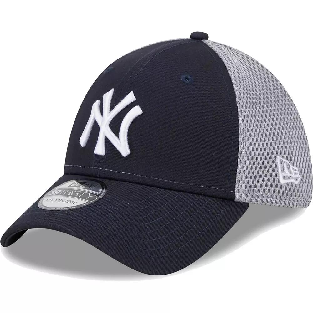 Men's New Era Navy New York Yankees Team Neo 39THIRTY Flex Hat,  Product Image