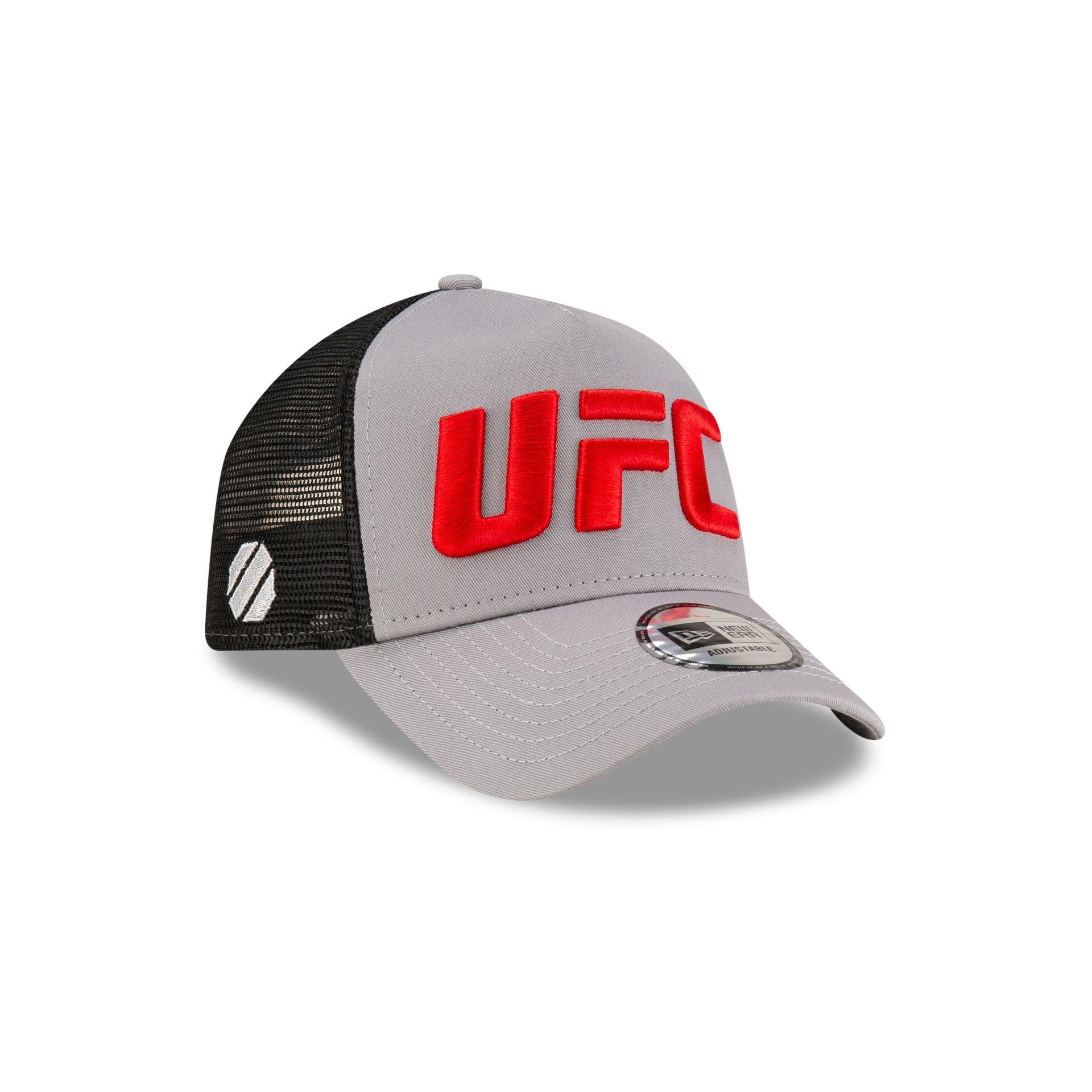 UFC Holiday Gray 9FORTY A-Frame Trucker Hat Male Product Image