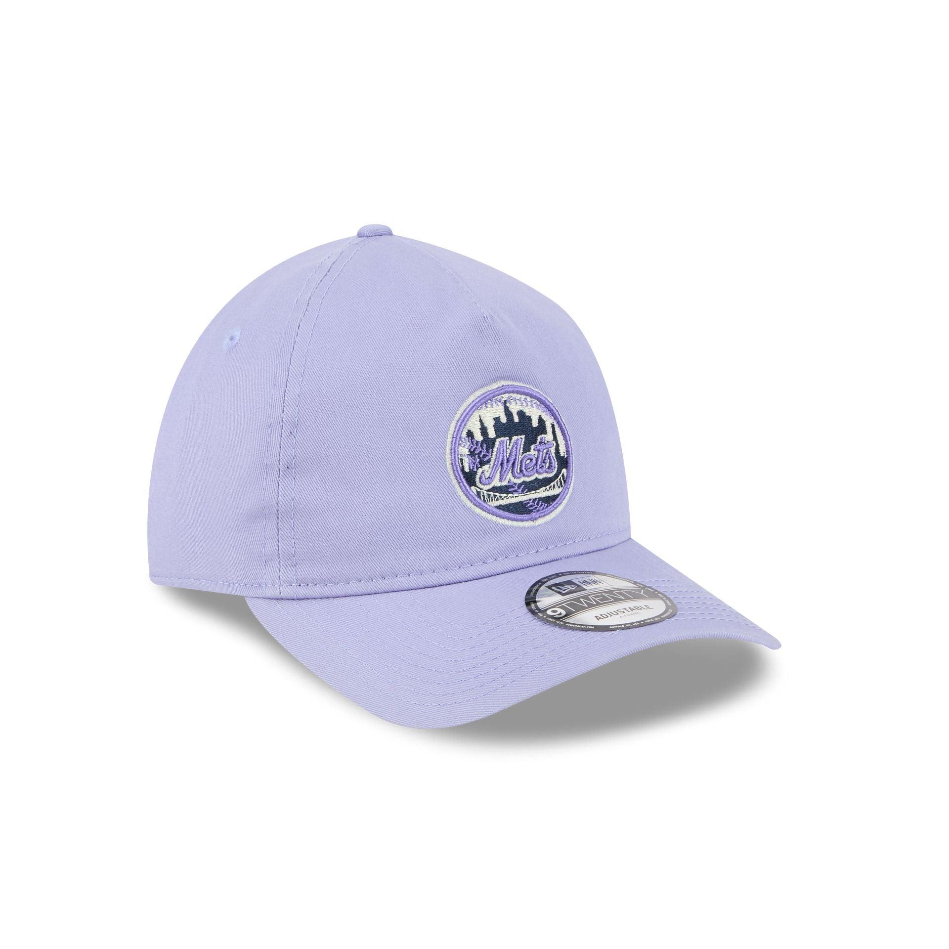 New York Mets Lavender 9TWENTY A-Frame Adjustable Hat Male Product Image