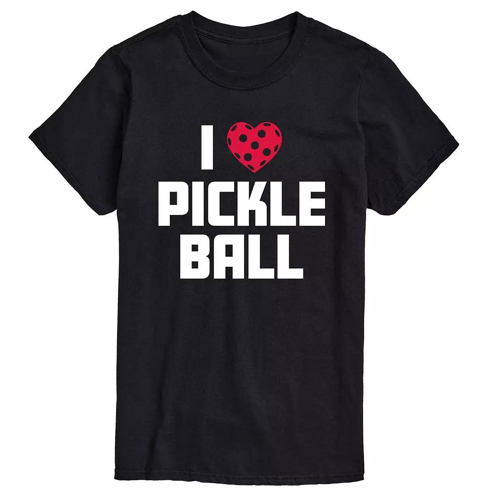 Men's I Love Pickleball Tee,  Product Image