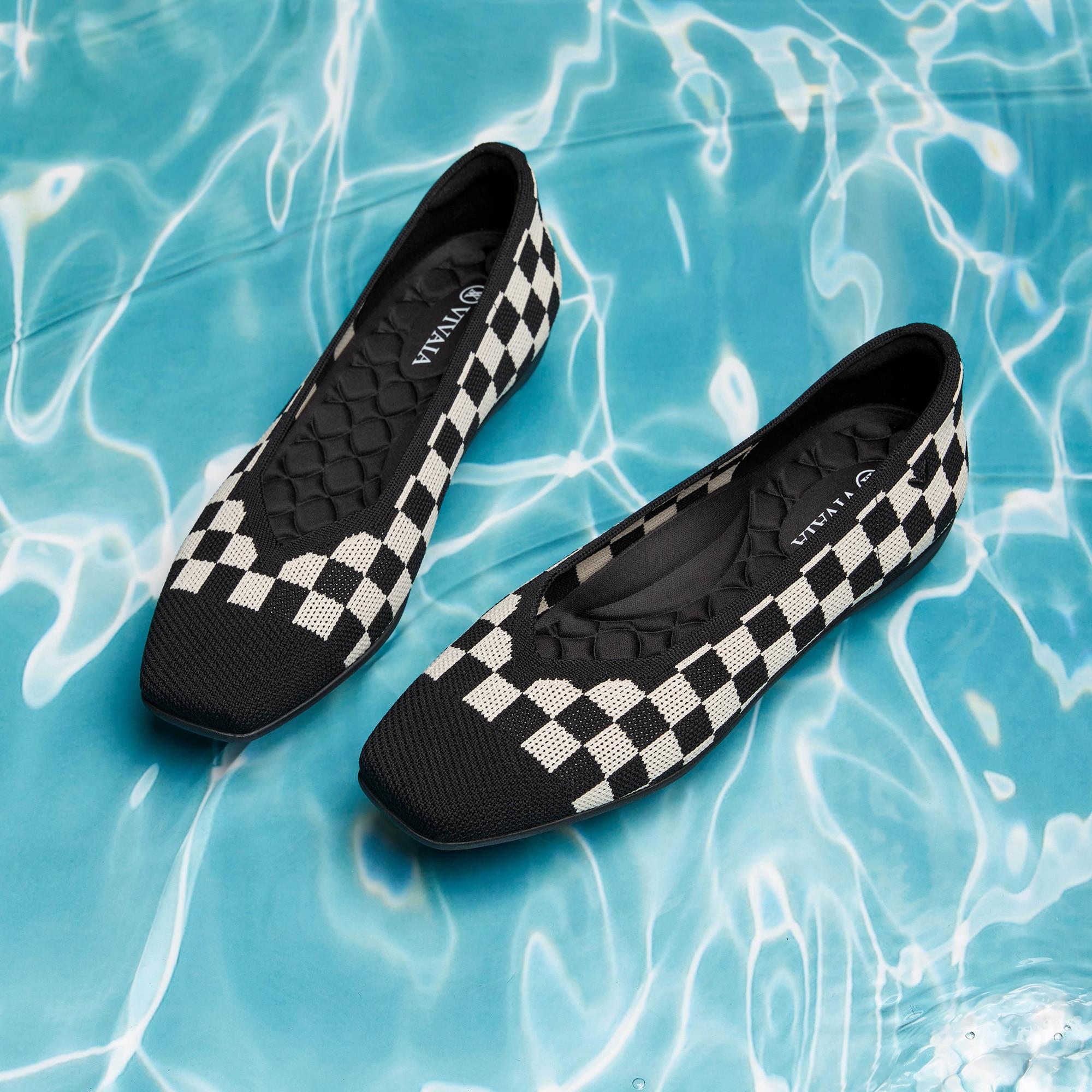 Lightweight Square-Toe V-Cut Flats (Margot Walker) Product Image