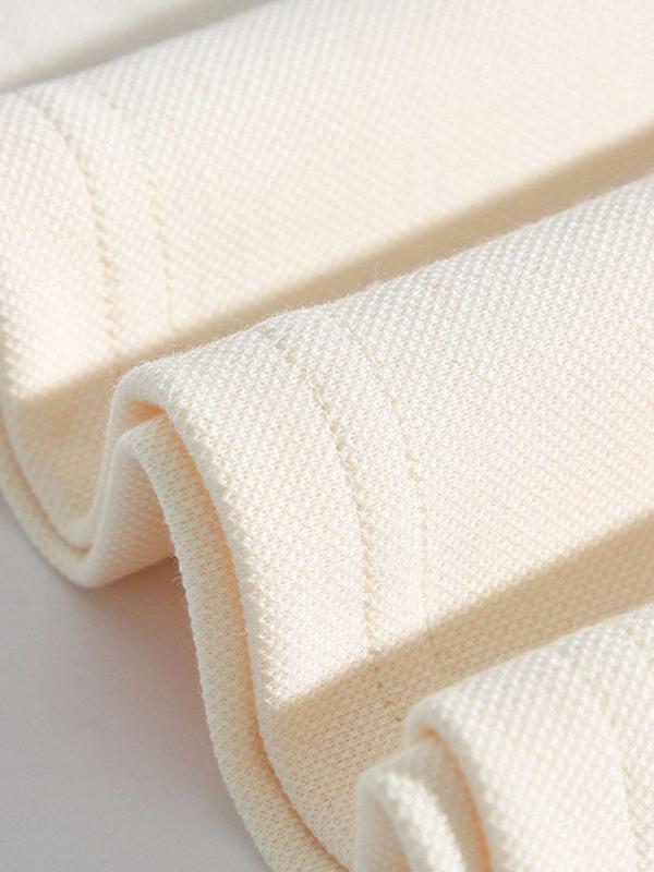 Men's Solid Lapel Neck Sweatshirt Product Image