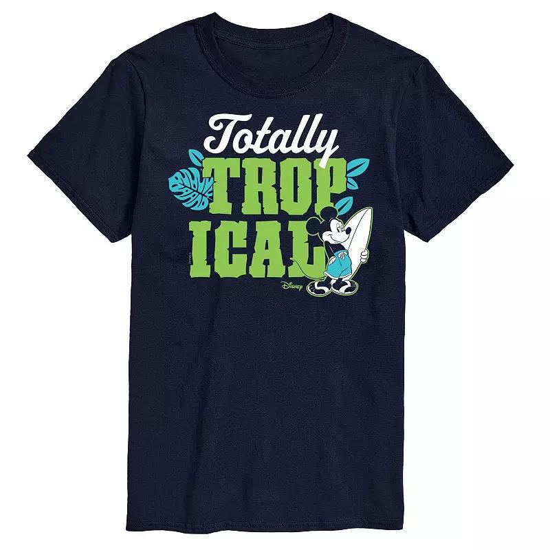 Disney's Mickey Mouse Men's Totally Tropical Graphic Tee,  Product Image