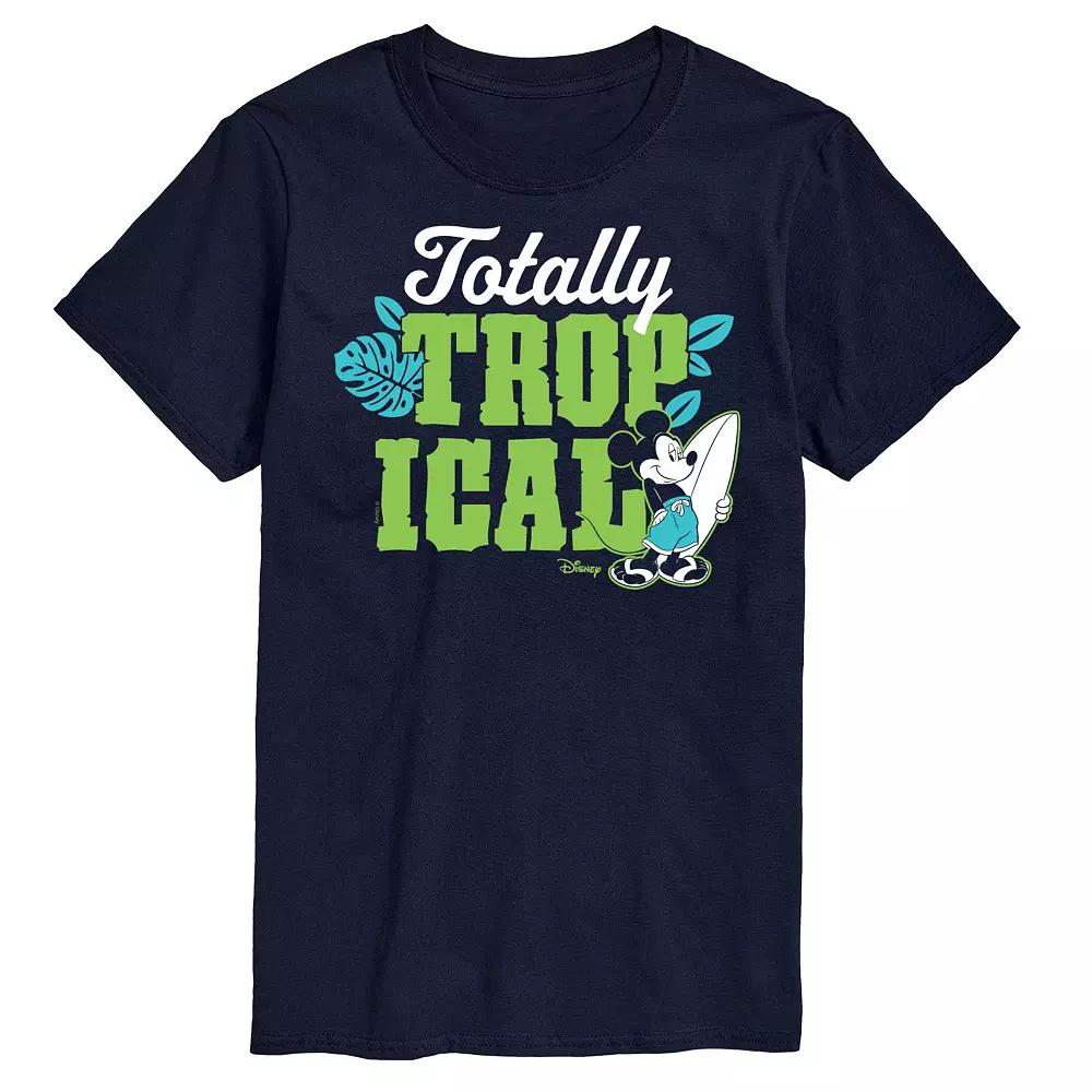 Disney's Mickey Mouse Men's Totally Tropical Graphic Tee,  Product Image