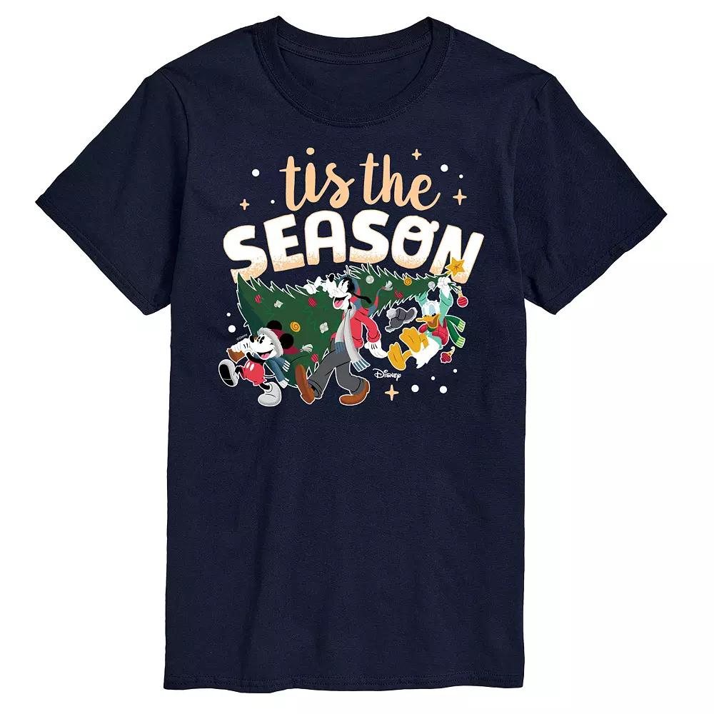 Disney's Big & Tall Tis The Season Graphic Tee, Men's,  Product Image