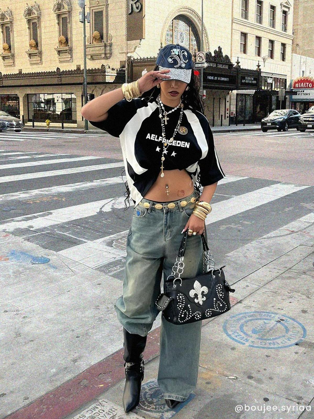 Aelfric Eden Patchwork Contrast Soccer Jersey Product Image