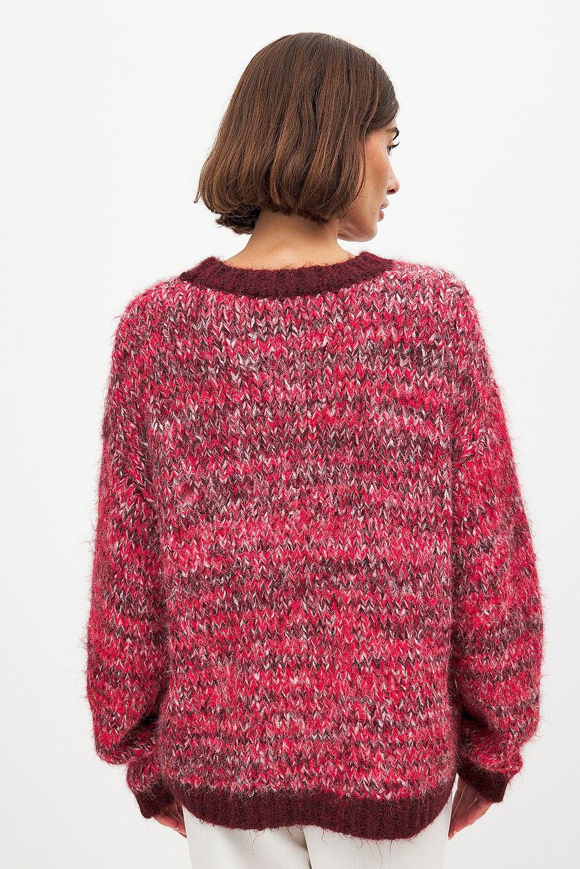 Oversized Melange Sweater Product Image