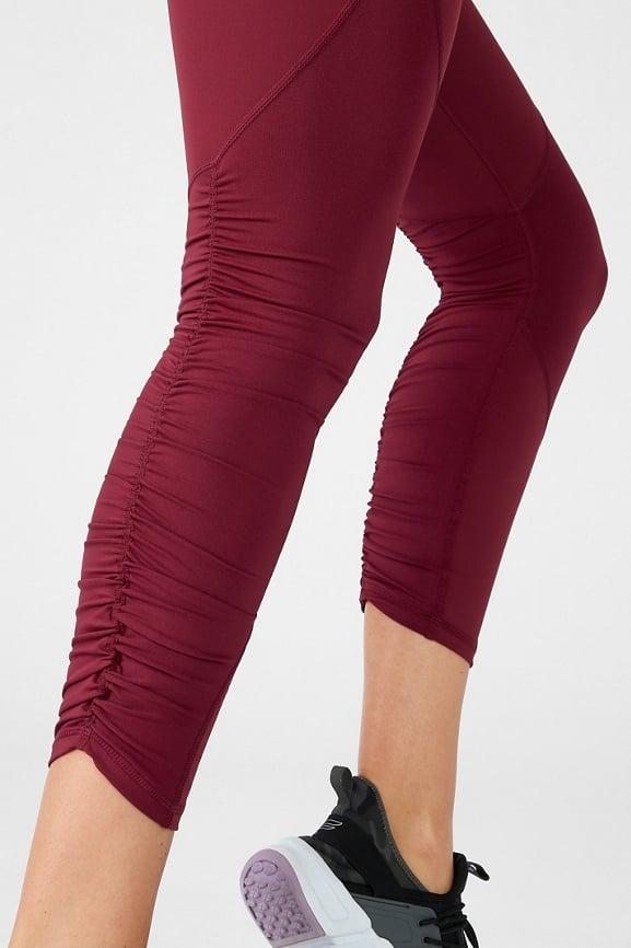 PureLuxe Mid-Rise Ruched 7/8 Legging Product Image